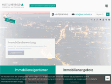 Tablet Screenshot of hust-herbold.de